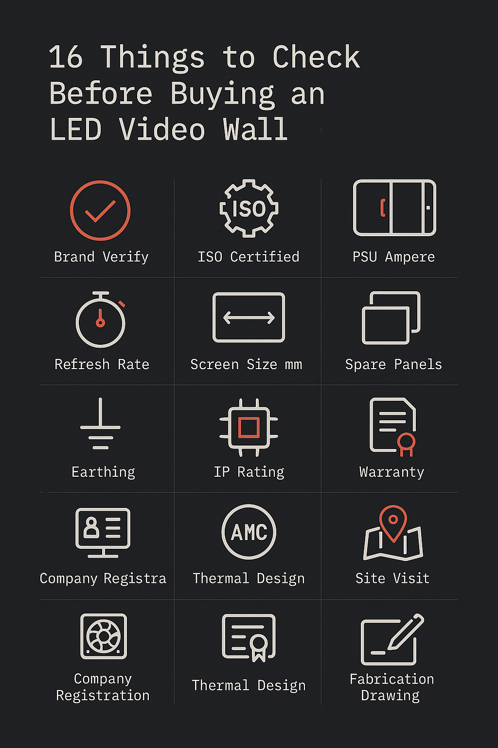 LED video wall buyer