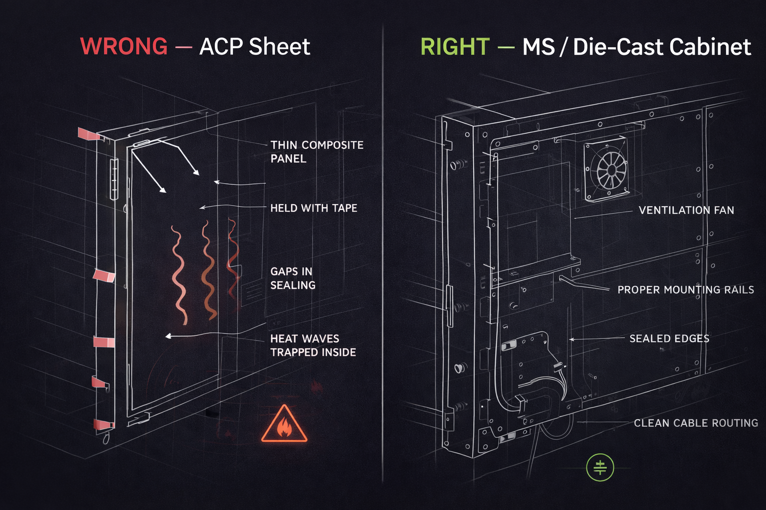 heat waves illustration
